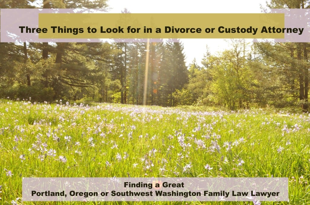 How to choose a family law attorney in Portland, Oregon