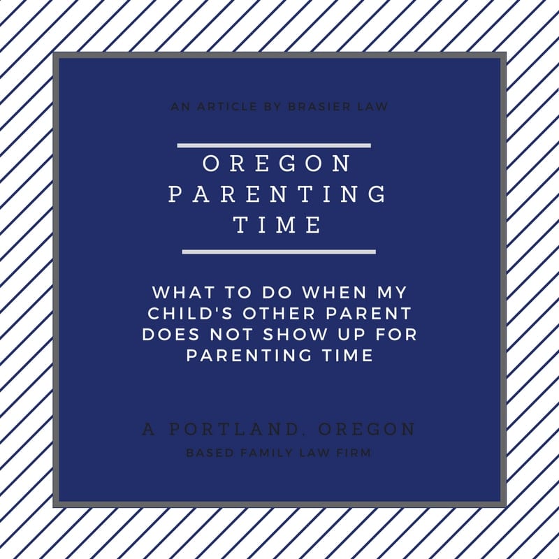 Oregon Parenting Time