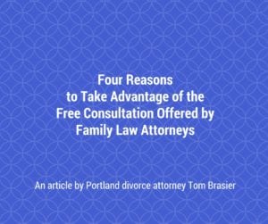 Take advantage of the free consultation divorce attorneys offer