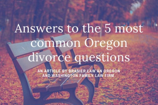 Oregon divorce questions answered