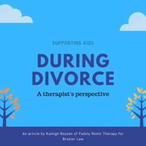Supporting kids during divorce